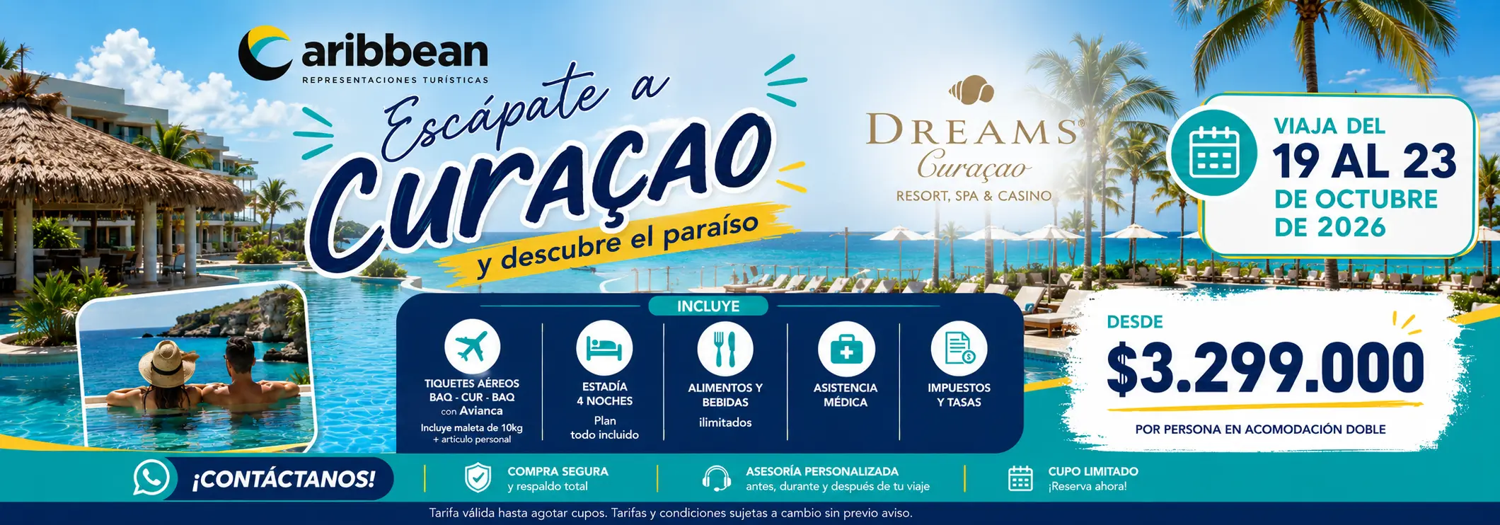 Escápate a Curacao