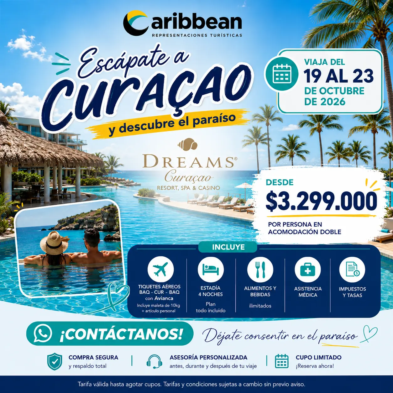 Escápate a Curacao